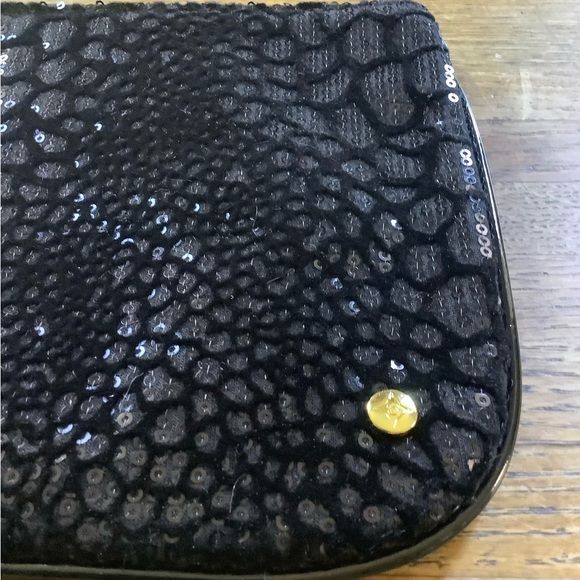 Stephanie Johnson black sequined clutch - Picture 4 of 7